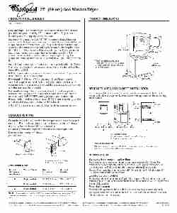 Whirlpool Clothes Dryer WGT3300S-page_pdf